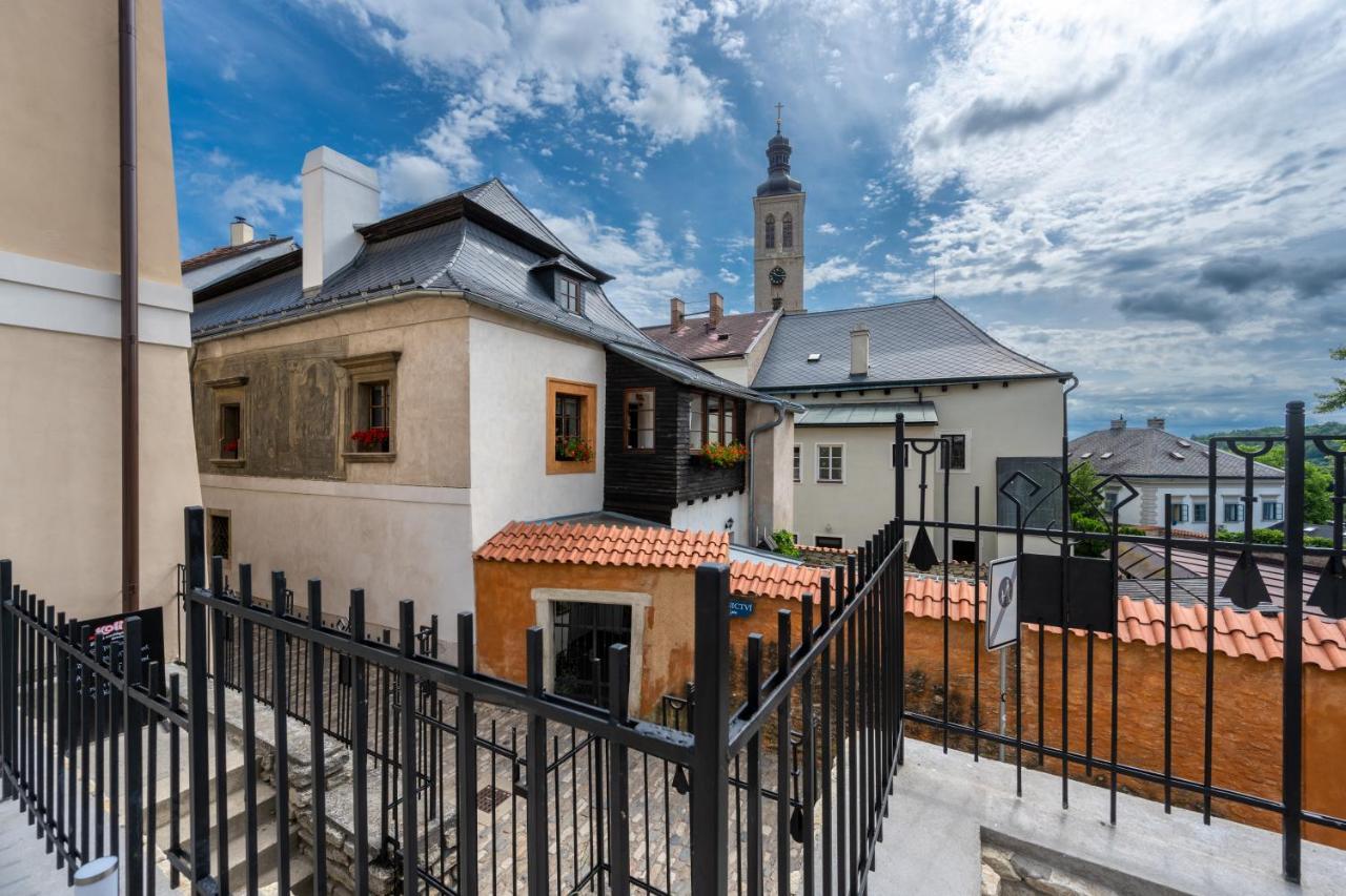 Hotel Barborsky Dvur Kutna Hora Bagian luar foto